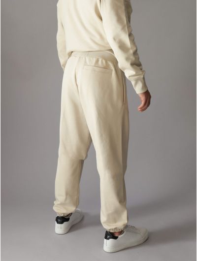 Jogger-Calvin-Klein-Monograma-Hombre-Beige