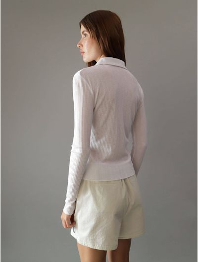 Blusa-Calvin-Klein-Acanalada-Mujer-Blanco