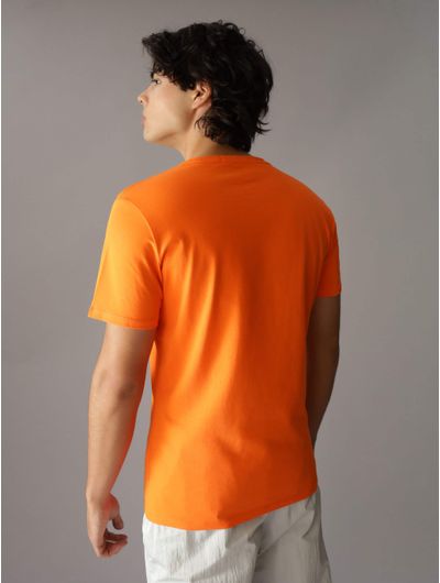 Playera-Calvin-Klein-con-Monograma-Hombre-Naranja