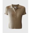 Polo-Calvin-Klein-Canale-Mujer-Beige