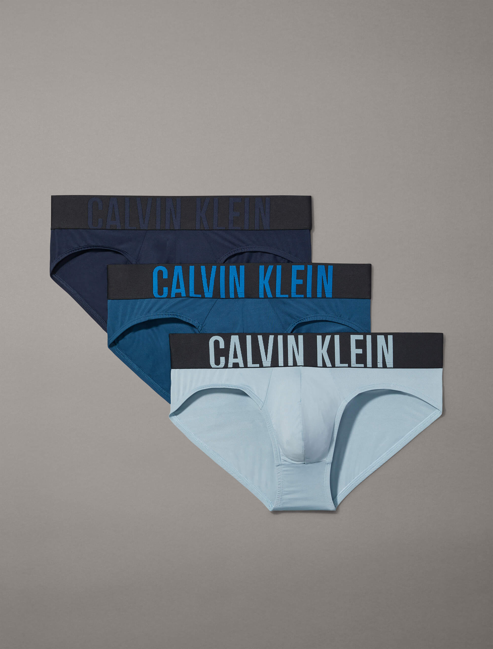 Briefs Calvin Klein Intense Power Paquete de 3 Hombre Azul