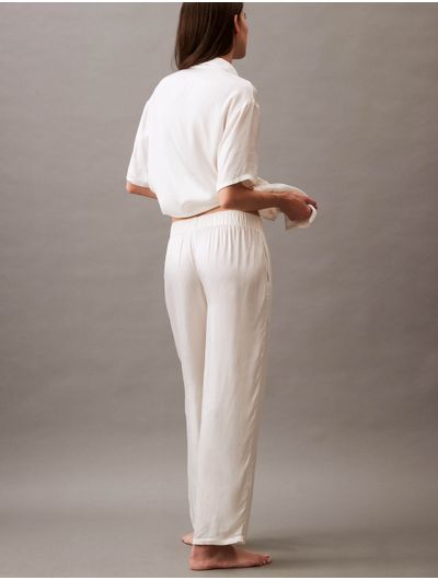 Pantalon-Calvin-Klein-de-Pijama-Mujer-Blanco