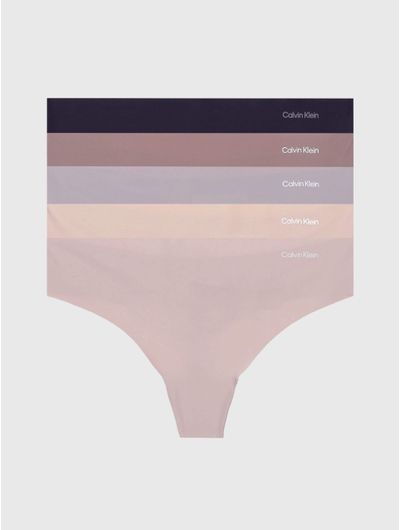 Tangas-Calvin-Klein-Invisibles-Micro-Paquete-de-3-Mujer-Multicolor