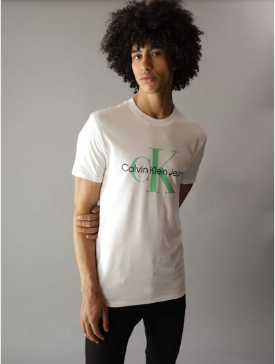 Playera-Calvin-Klein-con-Logo-Hombre-Blanco
