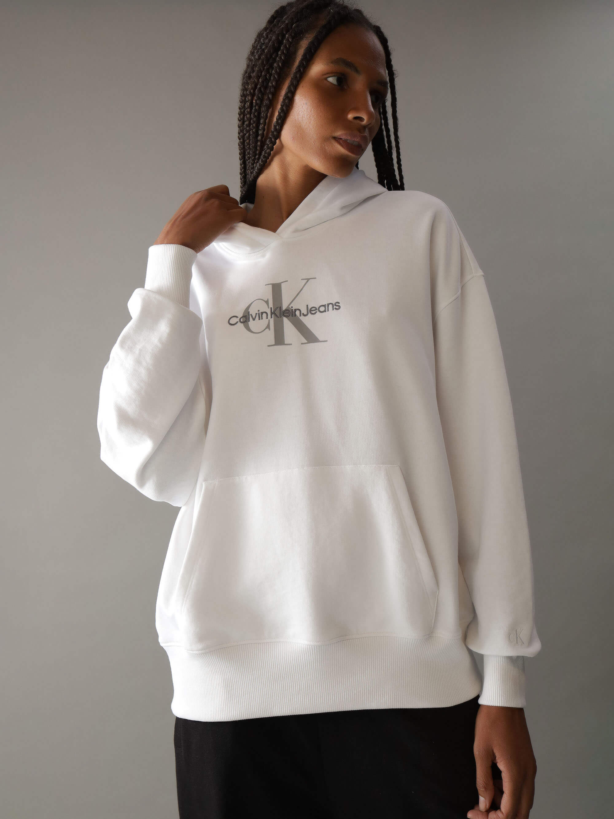 Calvin Klein Sudadera Calvin Klein con Logo Mujer Blanco | Paseo Interlomas  Mall