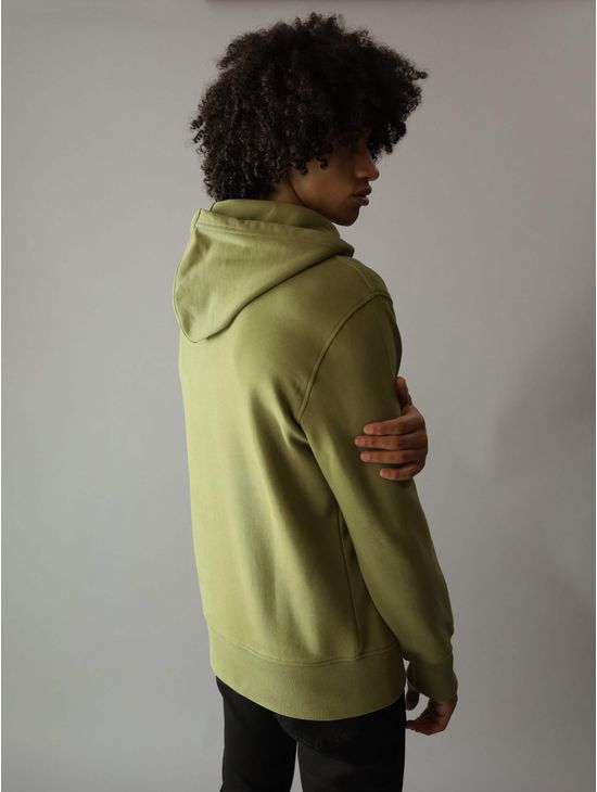 Sudadera-Calvin-Klein-con-Logo-Hombre-Verde