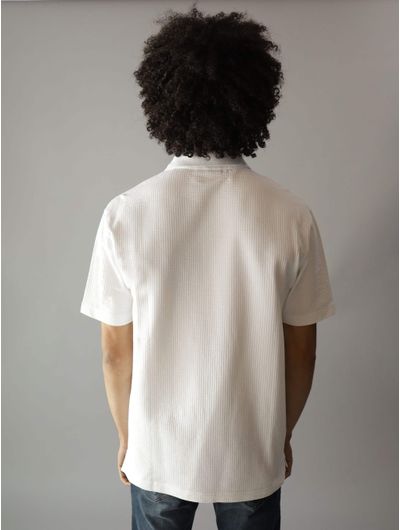 Polo-Calvin-Klein-Texturizado-Hombre-Blanco
