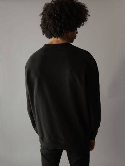 Sudadera-Calvin-Klein-Monograma-Hombre-Negro