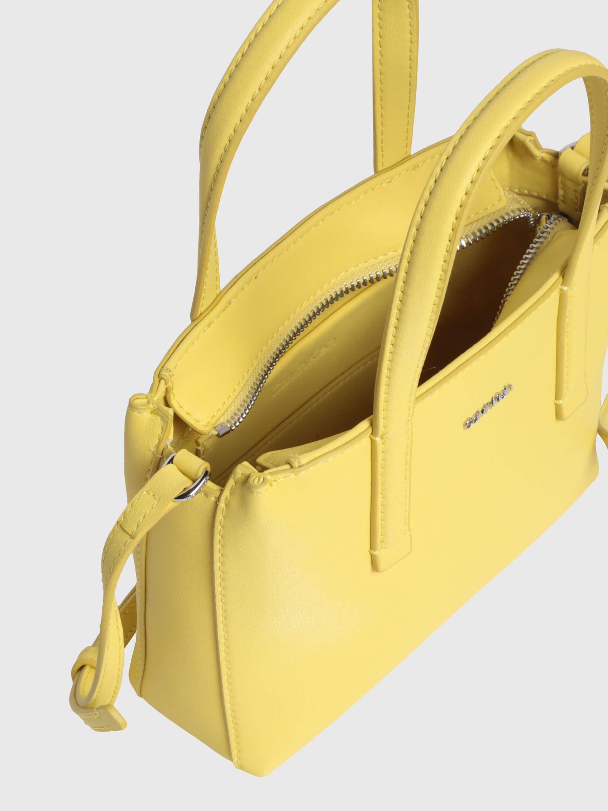 Bolsa Calvin Klein Crossbody Mujer Amarillo - Talla: Única
