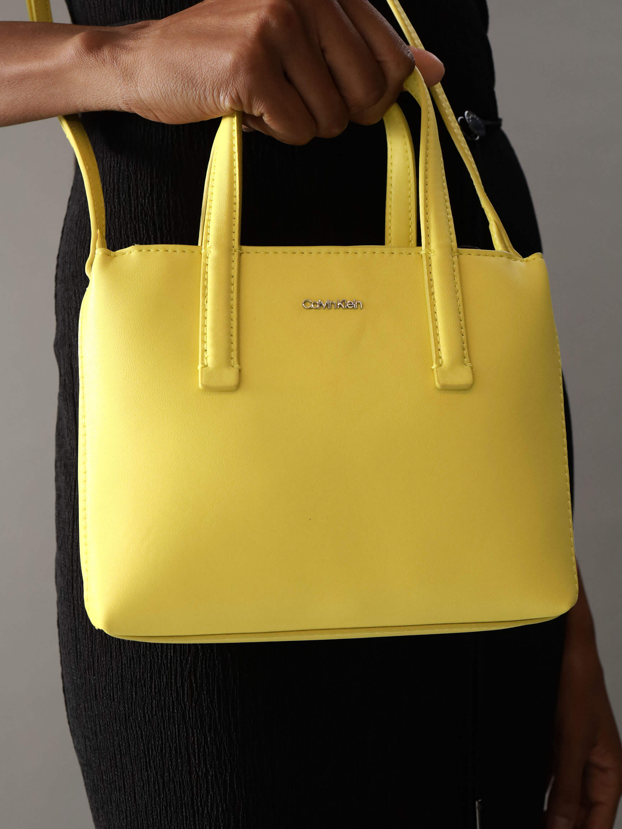 Bolsa Calvin Klein Crossbody Mujer Amarillo - Talla: Única