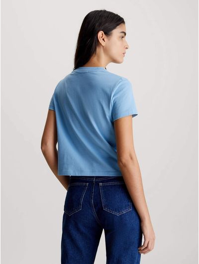 Playera-Calvin-Klein-Diseño-Monograma-Mujer-Azul