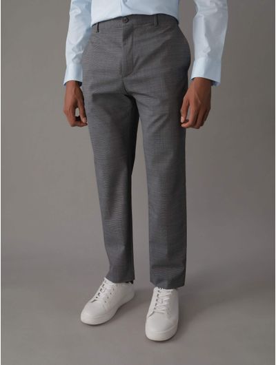 Pantalon-Calvin-Klein-Slim-Fit-Logo-Hombre-Gris