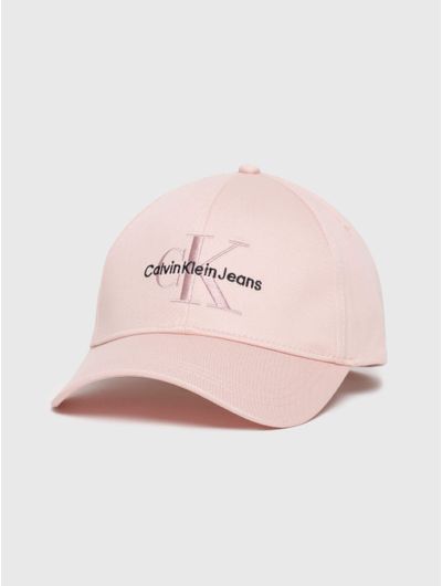 Gorra-Calvin-Klein-Logo-Bordado-Mujer-Rosa