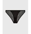 Bikini-Calvin-Klein-Sheer-Mesh-Mujer-Negro