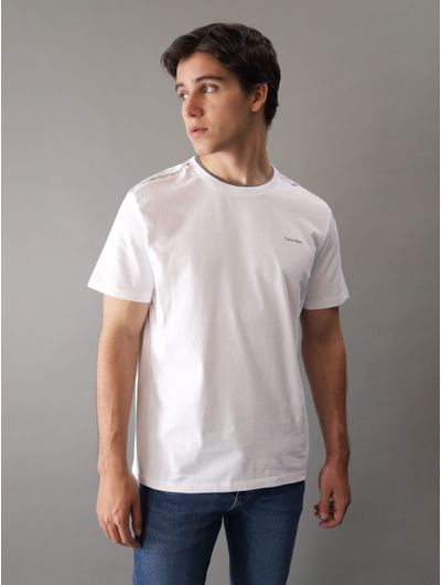 Playera-Calvin-Klein-con-Logo-Bordado-Hombre-Blanco