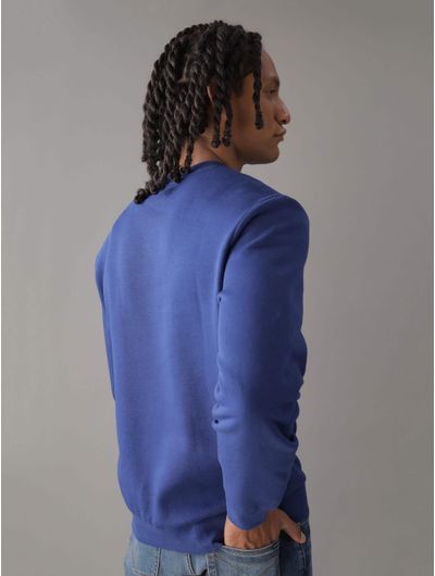 Sudadera-Calvin-Klein-con-Logo-Hombre-Azul