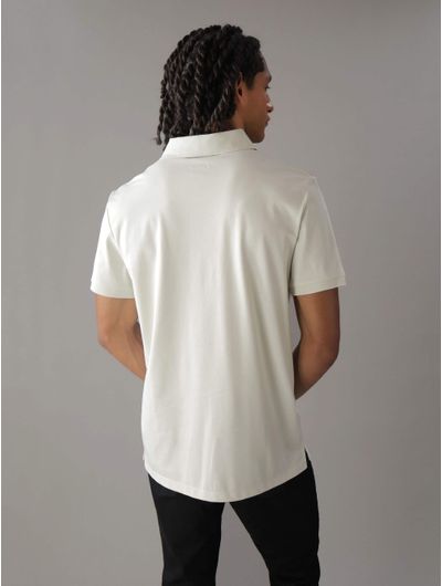 Polo-Calvin-Klein-con-Monograma-Hombre-Gris