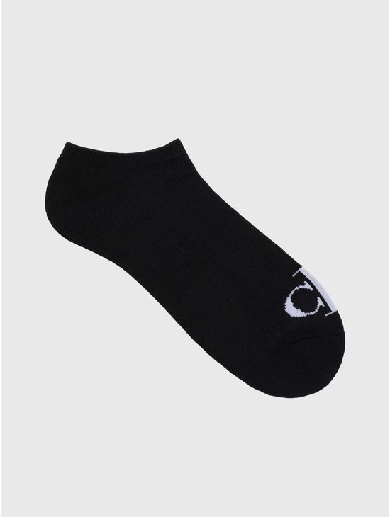 Calcetas-Calvin-Klein-con-Monograma-Bordado-Paquete-de-6-Hombre-Negro
