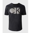 Playera-Calvin-Klein-con-Logo-a-Rayas-Hombre-Negro