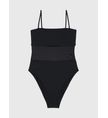 Traje-de-Baño-Calvin-Klein-con-Bloque-Traslucido-Mujer-Negro