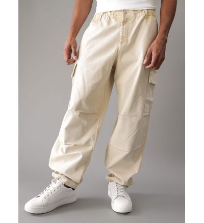 Pantalon Calvin Klein Bolsillos Cargo Hombre Beige Pantalones Calvin Klein calvinkleinmx