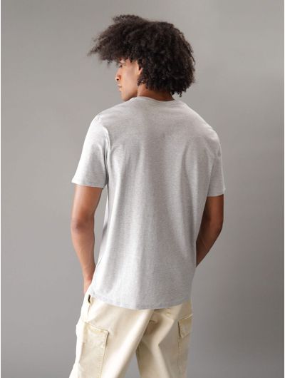 Playera-Calvin-Klein-Logo-Estampado-Hombre-Gris