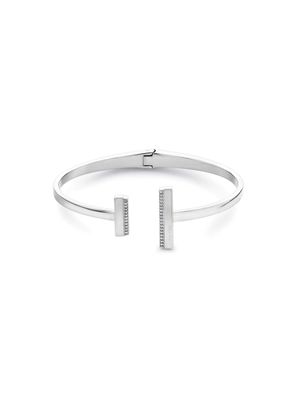 Brazalete-Calvin-Klein-Linear-Mujer-Plateado