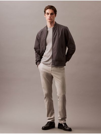 Pantalon-Calvin-Klein-Slim-Trouser-Hombre-Beige