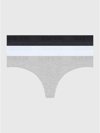 Tangas-Calvin-Klein-con-Logo-Paquete-de-3-Mujer-Multicolor