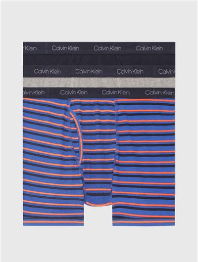 Briefs-Calvin-Klein-Logo-Paquete-de-3-Niño-Multicolor