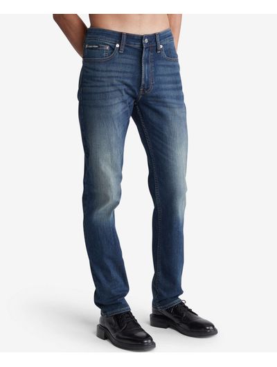 Jeans-Calvin-Klein-Slim-Hombre-Azul