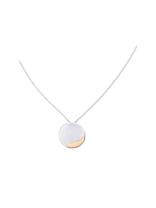 Collar-Calvin-Klein-Minimal-Circular-Mujer-Plateado