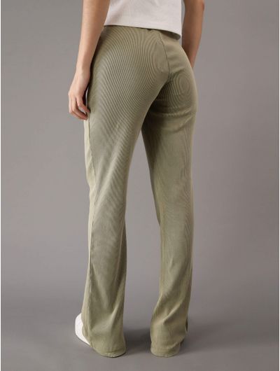 Pantalon-Calvin-Klein-Deslavado-Mujer-Verde-Olivo