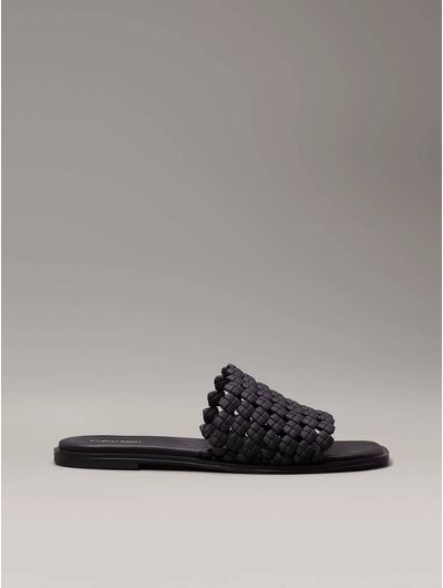 Sandalias-Calvin-Klein-Tejidas-Mujer-Negro