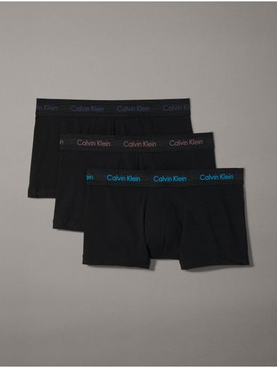 Trunks-Calvin-Klein-Low-Rise-Paquete-de-3-Hombre-Negro