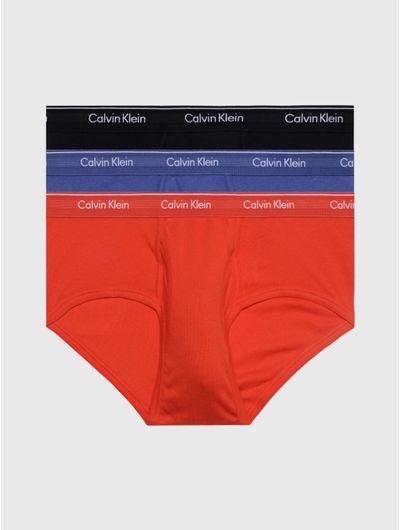 Briefs-Calvin-Klein-Classic-Fit-Paquete-de-3-Hombre-Multicolor