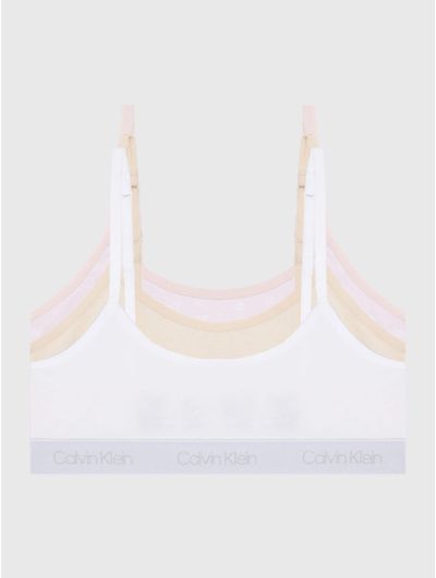 Bralette-Calvin-Klein-Classic-Crop-Paquete-de-3-Niña-Multicolor