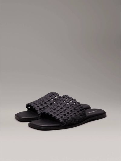 Sandalias-Calvin-Klein-Tejidas-Mujer-Negro