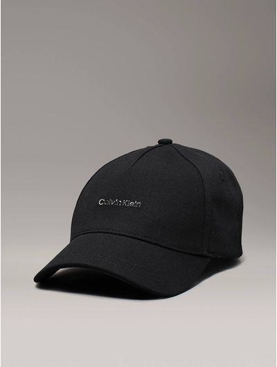 Gorra-Calvin-Klein-Logo-Mujer-Negro