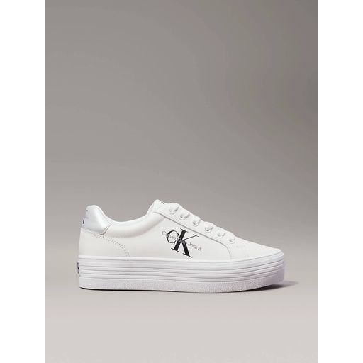 Tenis Calvin Klein Plataforma Monologo Mujer Blanco Tenis Calvin Klein calvinkleinmx