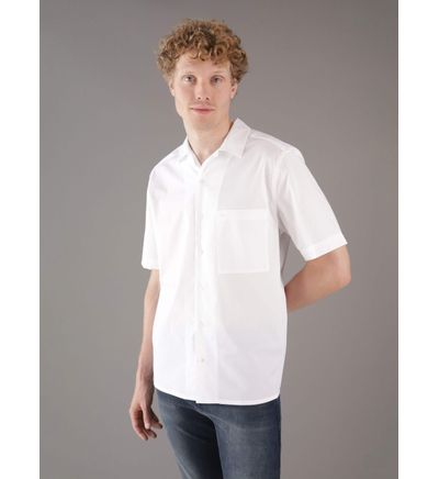 Camisa Calvin Klein Monograma Hombre Blanco Camisas Calvin Klein calvinkleinmx