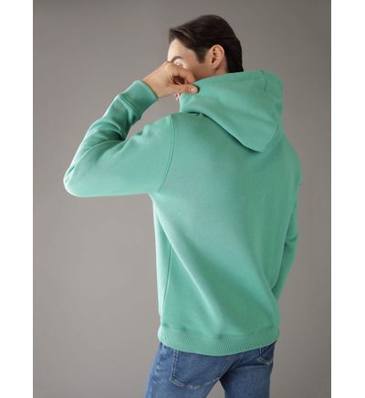 Green calvin klein hoodie hotsell