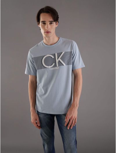 Playera-Calvin-Klein-Monograma-en-Pecho-Hombre-Azul