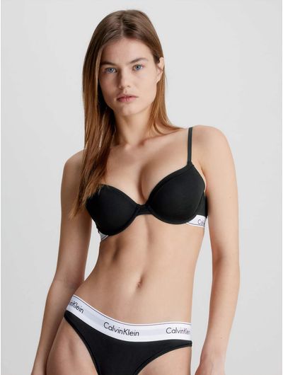 Bra-Calvin-Klein-Modern-Cotton-Carousel-Mujer-Negro