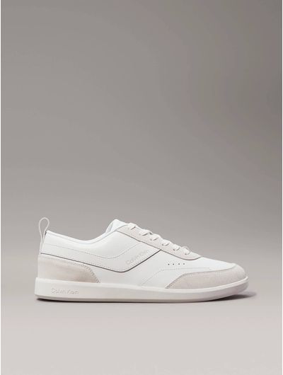 Tenis-Calvin-Klein-de-Piel-Hombre-Blanco