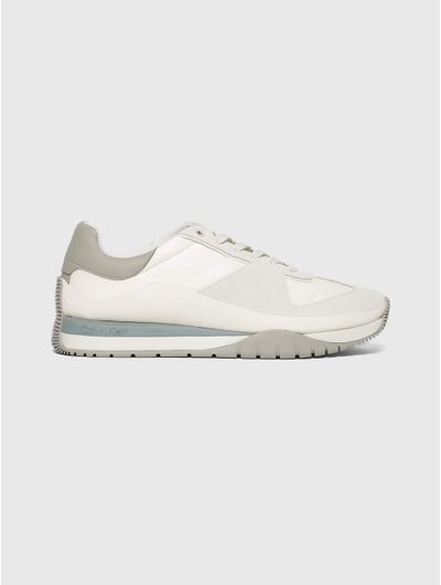 Tenis-Calvin-Klein-Multicolor-Bloques-Afelpados-Hombre-Beige