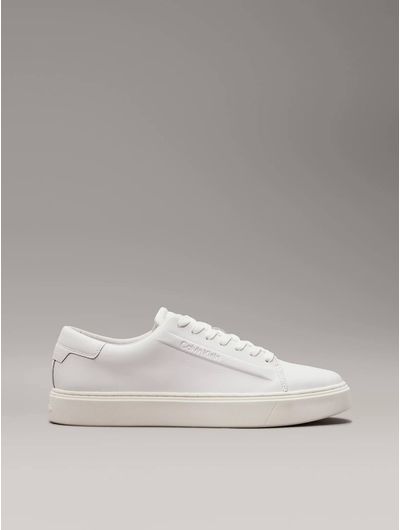 Tenis-Calvin-Klein-Piel-Hombre-Blanco