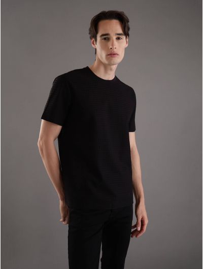 Playera-Calvin-Klein-Cuadros-Bordados-Hombre-Negro