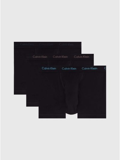 Trunks-Calvin-Klein-Cotton-Stretch-Paquete-de-3-Hombre-Negro