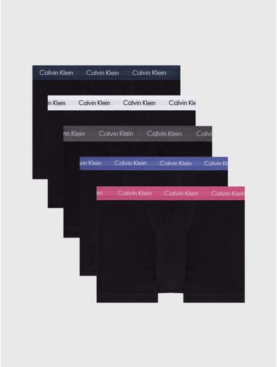 Trunks-Calvin-Klein-Cotton-Stretch-Paquete-de-5-Hombre-Multicolor